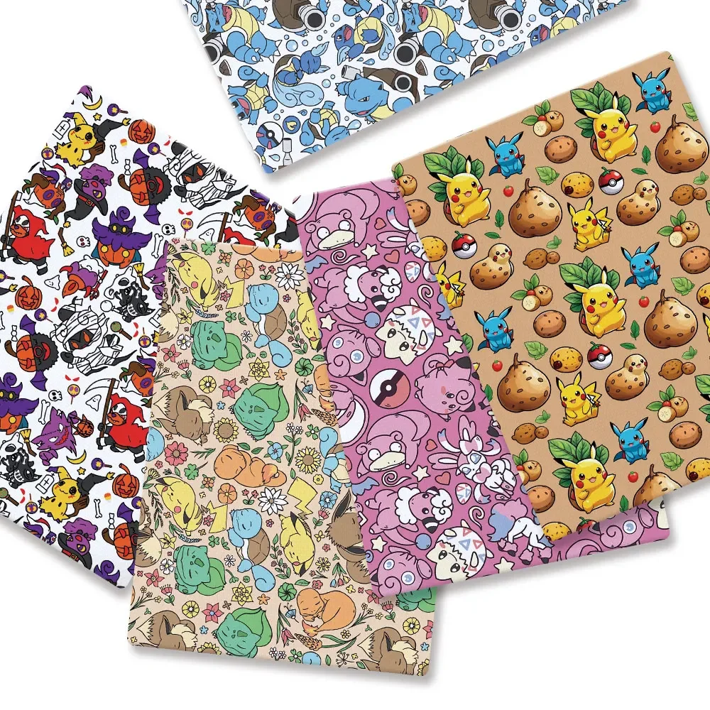Baby Products Japan - Pokemon Karikatür Fabric140*50 cm El Yapımı