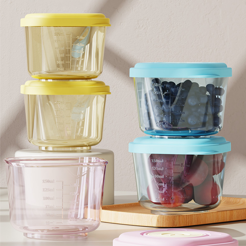 Baby Products Storage Box - 6 Adet Bebek Maması Saklama Kapları