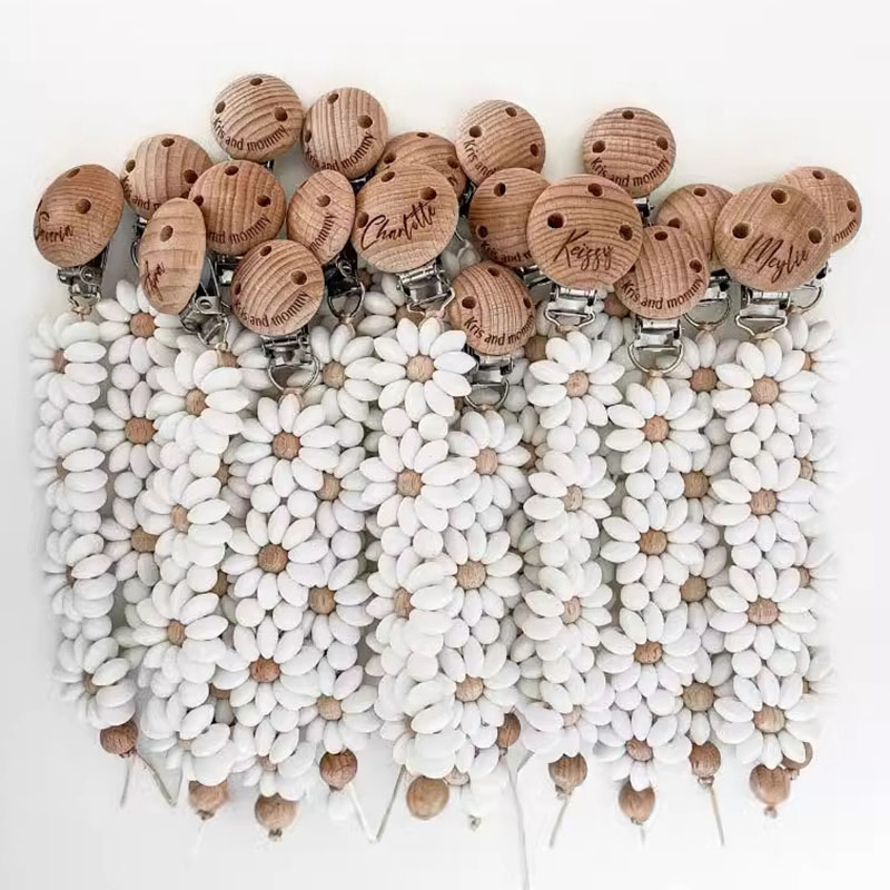Baby Products Nipples - Özel İsimli Ahşap Kişiselleştirilmiş Bebek Emzik