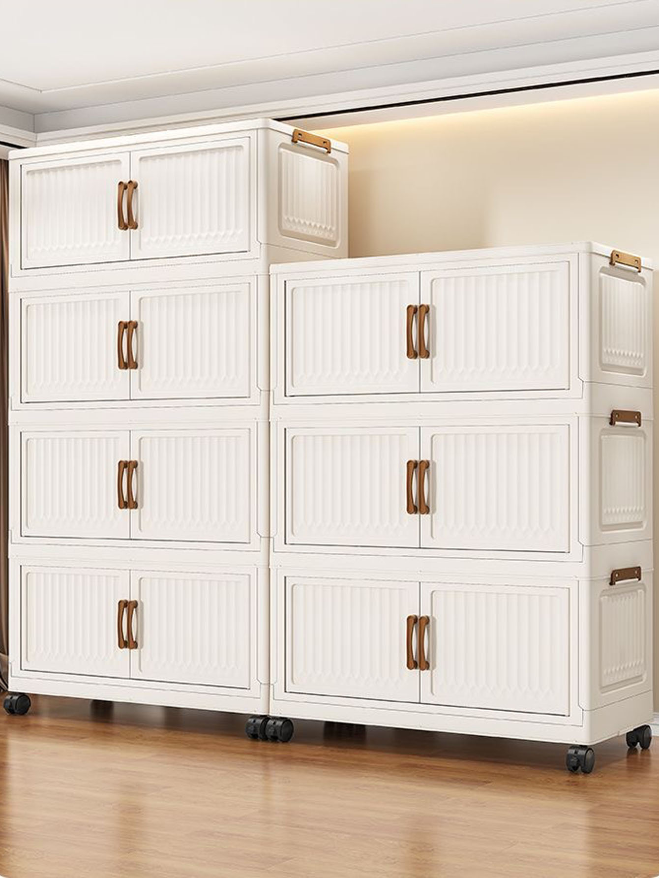 Baby Products Storage Box - Katlanabilir Kurulum Gerektirmeyen Çok Katmanlı Plastik