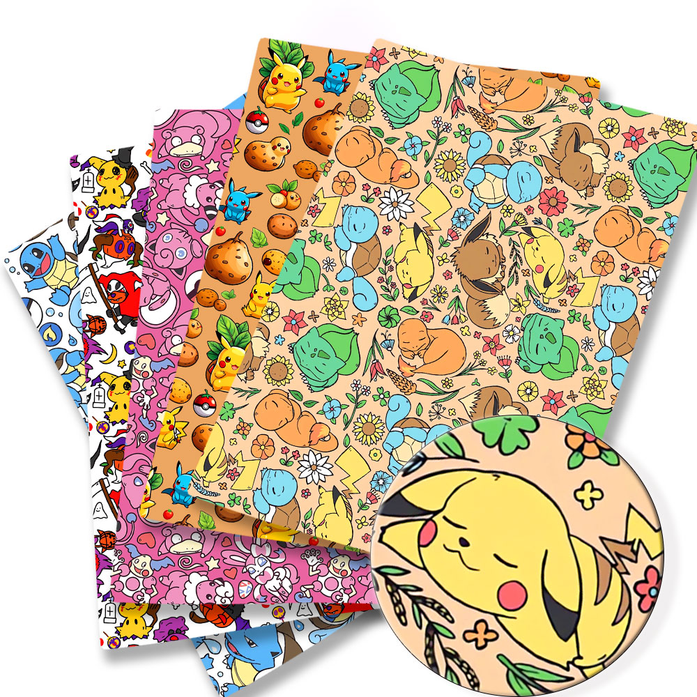 Baby Products Japan - Pokemon Karikatür Fabric140*50 cm El Yapımı