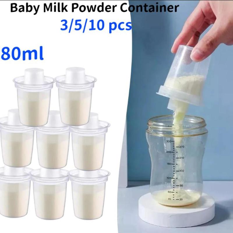 Yeni-1Set 80ML Bebek Süt Tozu  - Baby Products Storage Box incelemesi ve fiyatı