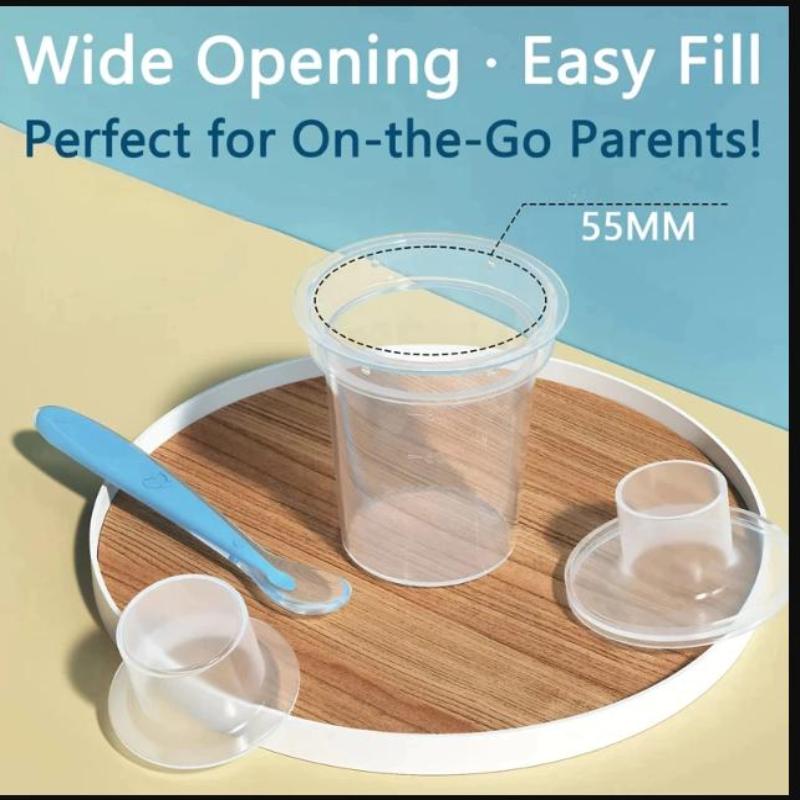 Yeni-1Set 80ML Bebek Süt Tozu  - Baby Products Storage Box incelemesi ve fiyatı