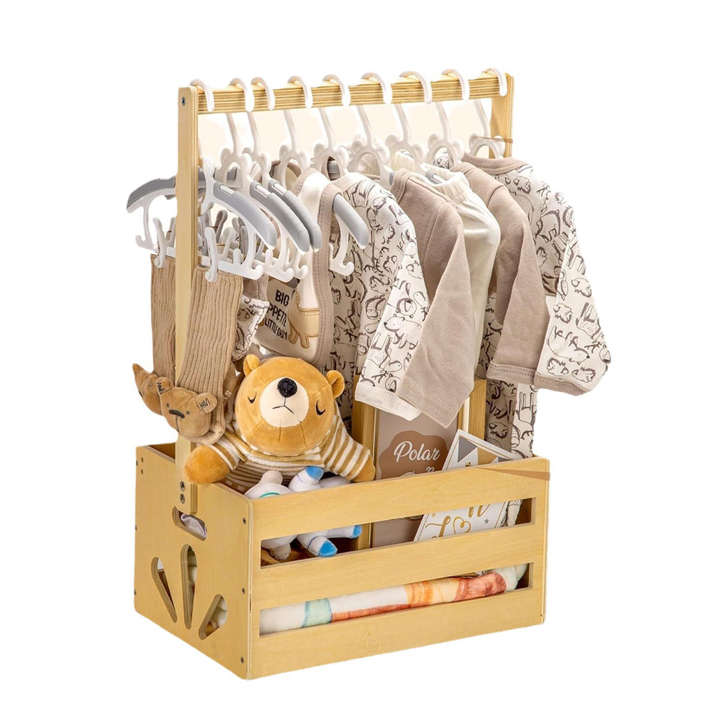 2025 Büyük Ahşap Bebek Ürün De - Baby Products Storage Box incelemesi ve fiyatı