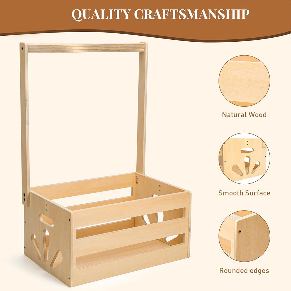 2025 Büyük Ahşap Bebek Ürün De - Baby Products Storage Box incelemesi ve fiyatı